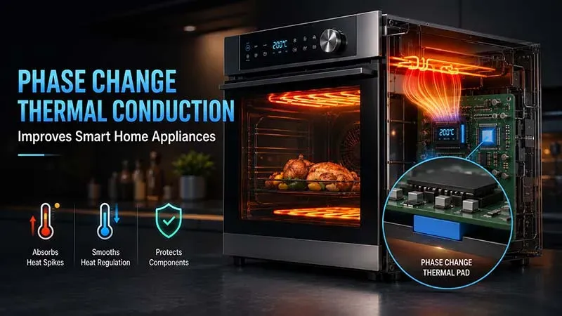 Phase change Thermal pad for Smart Oven Phase change Thermal pad for Smart Oven